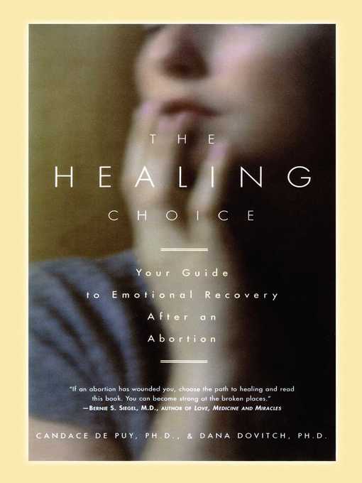 Title details for The HEALING CHOICE by Dana Dovitch - Wait list
